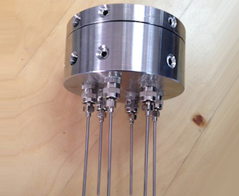 多噴頭量產(chǎn)靜電紡絲機(jī)